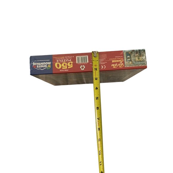 White Mountain Tis The Season 550 Pc Puzzle Larger Piece - Picture 6 of 6